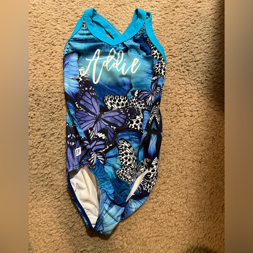 SP personalized gymnastics leotard